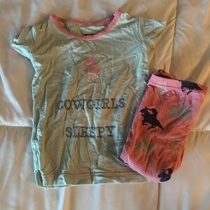 Bamboo pajamas 2 pc set Kickee pants